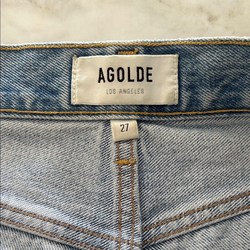 Agolde Parker Long Shorts - Picture 7 of 7
